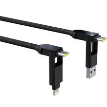 Кабель ROLLING SQUARE inCharge 6 in 1 3м Black (XLL01R)