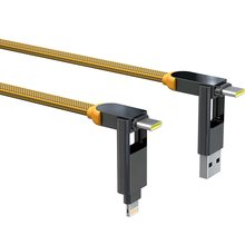 Кабель ROLLING SQUARE 6in1 inCharge XL 3 м Yellow (XLL03R)
