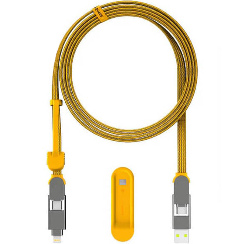 Кабель ROLLING SQUARE 6in1 inCharge XL 3 м Yellow (XLL03R)