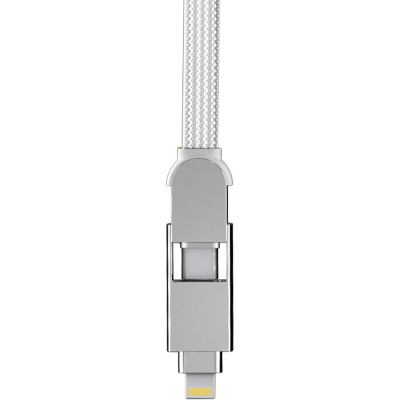 Кабель ROLLING SQUARE 6in1 inCharge XL 2 м White (XLM02R) Подсветка False