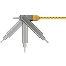 Кабель ROLLING SQUARE 6in1 inCharge XL 2 м Yellow (XLM03R)