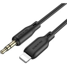 Кабель BOROFONE BL18 Lightning - аудіо 3,5 мм 1м Black (6941991101045)