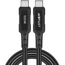 Кабель ACEFAST C4-03 USB Type-C - USB Type-C 5A 100W 2m Black (6974316280996)