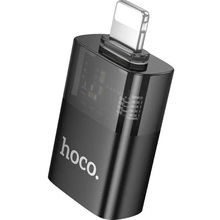 Адаптер HOCO UA36 USB - Lightning OTG Black (6942007647151)