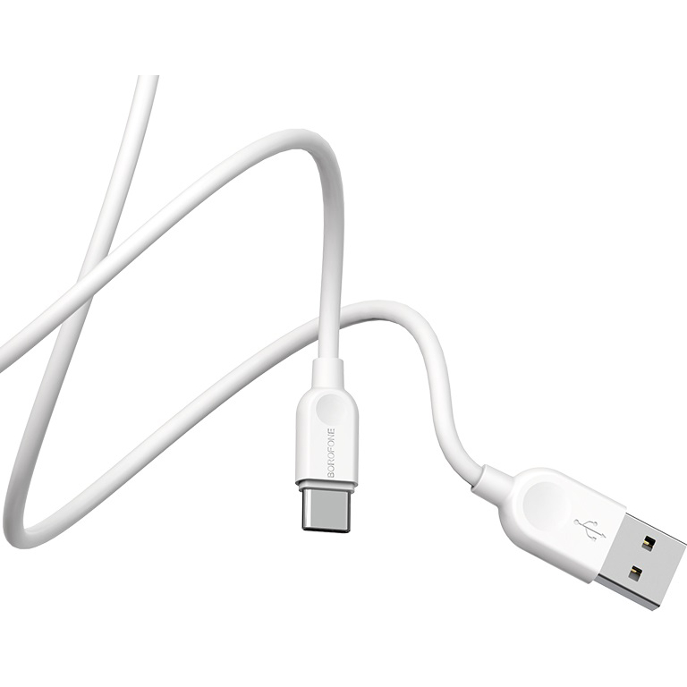 Кабель BOROFONE BX14 LinkJet USB - USB Type-C 2 м White (6957531090021) Длина 2