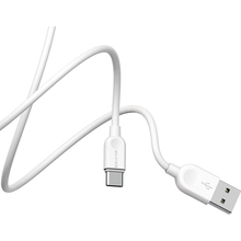 Кабель BOROFONE BX14 LinkJet USB - USB Type-C 2 м White (6957531090021)