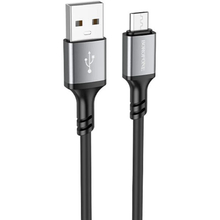 Кабель BOROFONE BX83 Famous USB - micro-USB 1 м Black (6974443386387)