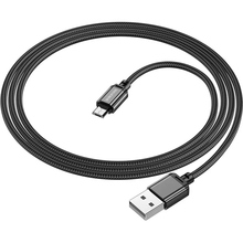 Кабель BOROFONE BX87 Sharp USB - micro-USB 1 м Black (6974443389029)