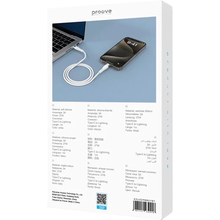 Кабель PROOVE Light Silicone Plus USB Type-C - Lightning 27W 1 м White (CCLS27002102)