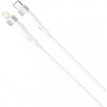 Кабель PROOVE Light Silicone Plus USB Type-C - Lightning 27W 1 м White (CCLS27002102)