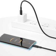 Кабель XO NBQ199 USB Type-C - USB Type-C 100W 1 м Black (NBQ199_C_Black)