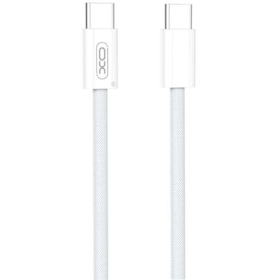 Кабель XO NBQ260A USB Type-C - USB Type-C 60W 1 м White (NBQ260A_С_White)