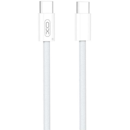 Кабель XO NBQ260B USB Type-C - USB Type-C 60W 1,5 м White (NBQ260B_С_White) Кабель XO NBQ260B USB Type-C - USB Type-C 60W 1,5 м White (NBQ260B_С_White)