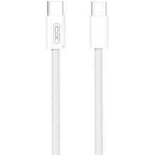Кабель XO NBQ260B USB Type-C - USB Type-C 60W 1,5 м White (NBQ260B_С_White)