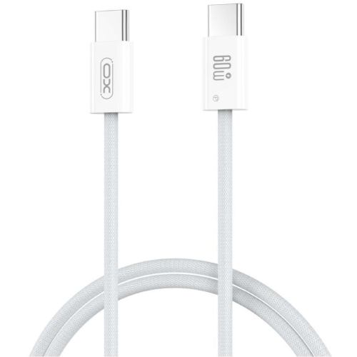 Кабель XO NBQ273 USB Type-C - USB Type-C 60W 1 м White (NBQ273_C_White)