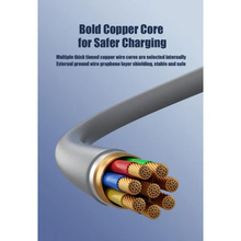 Кабель XO NB275 USB Type-C/USB-A - USB Type-C/Lightning 4-in-1 60W 1m Gray (NB275_4-in-1_Gray)