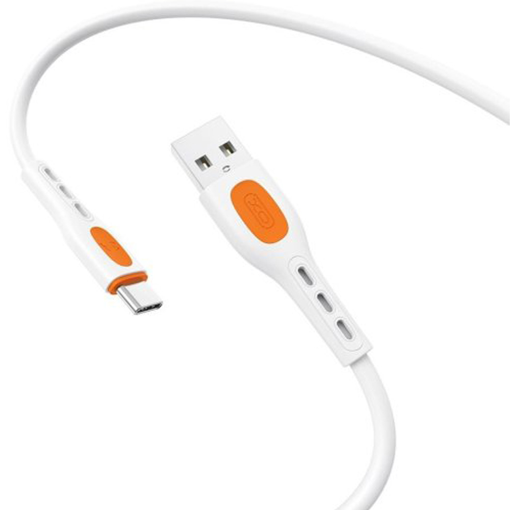 Кабель XO NB280 Jian Yan Series USB - USB Type-C 1m White (NB280_C_White)
