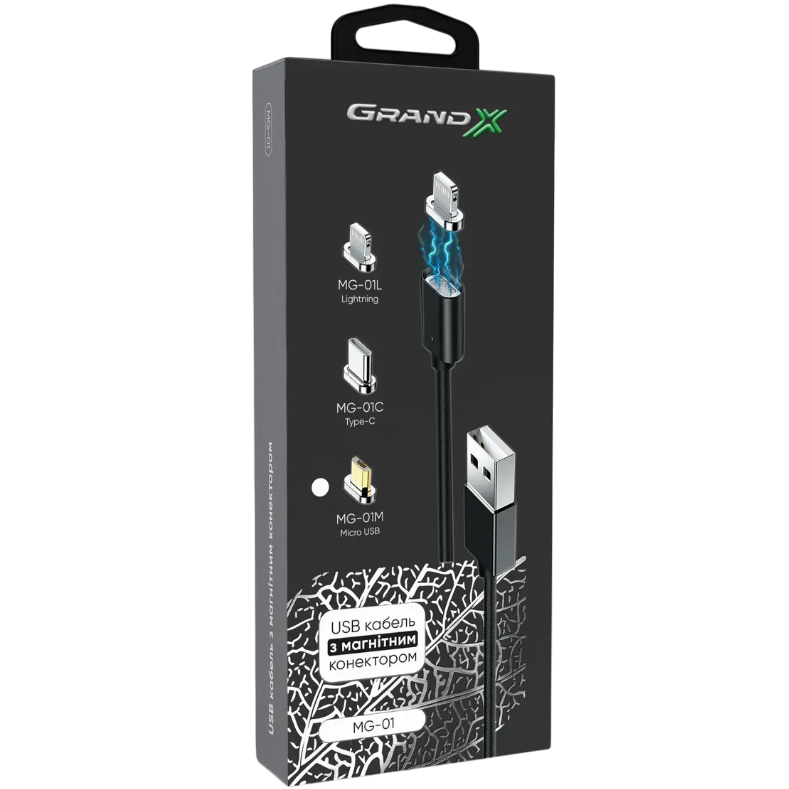 Покупка Кабель GRAND-X USB - microUSB MG-01M