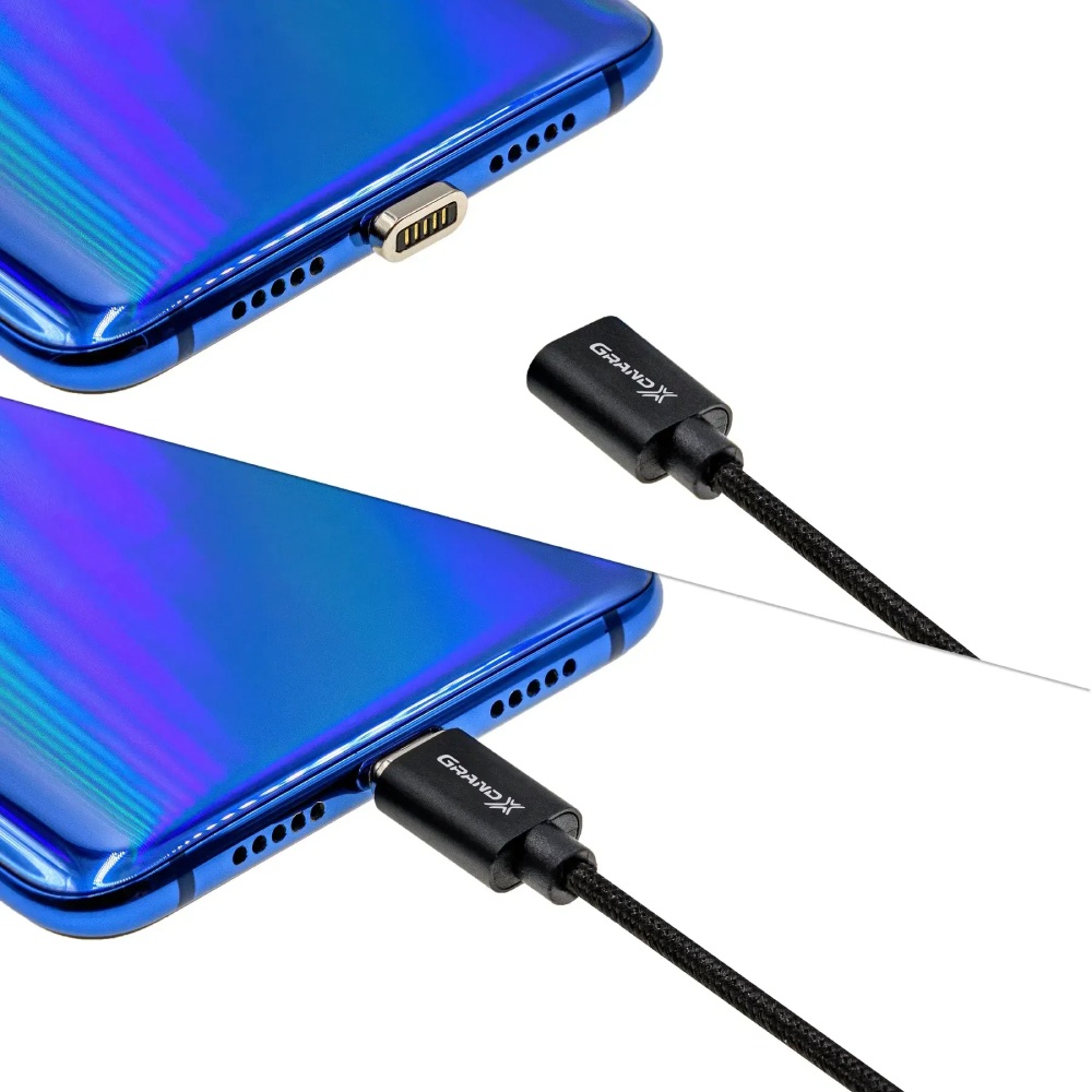 Кабель GRAND-X USB - microUSB MG-01M Длина 1