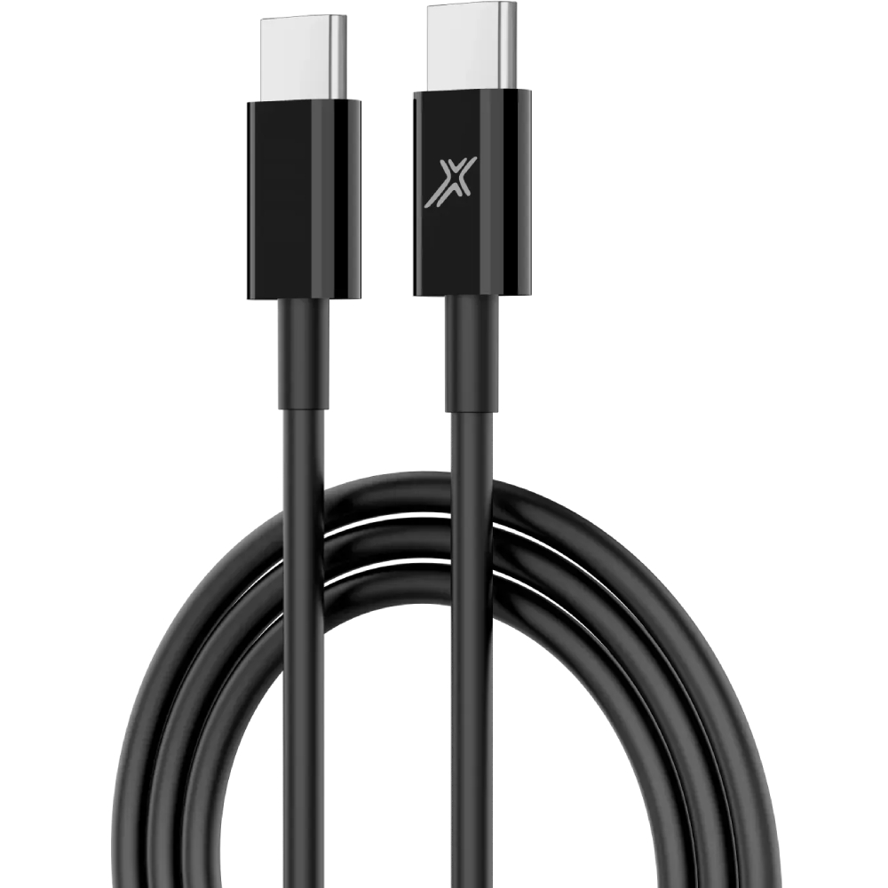 Кабель GRAND-X 60W Type-C 1 м Black (CC-03B) Тип USB Type-С - USB Type-С