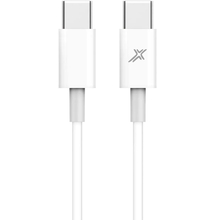 Кабель GRAND-X Type-C - Type-C 60W 1 м White (CC-03W)