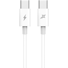 Кабель GRAND-X Type-C - Type-C 1 м White (CC-07)