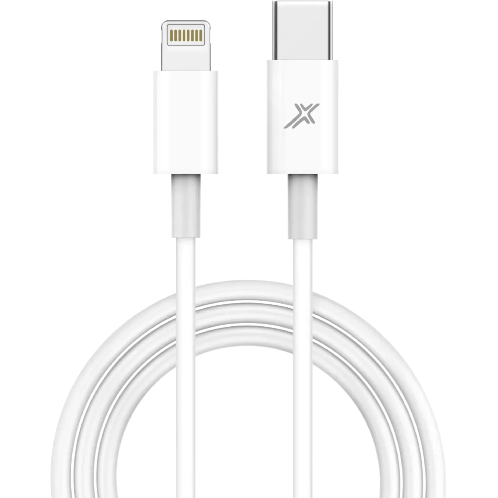 Кабель GRAND-X TypeC - Lightning 12W 1м White (CL-03W) Тип USB Type-С - Lightning