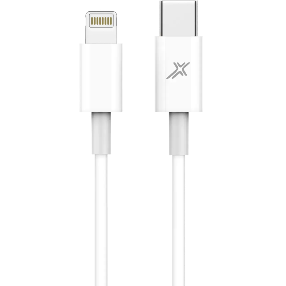 Кабель GRAND-X TypeC - Lightning 12W 1м White (CL-03W)