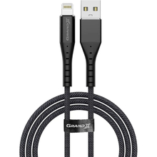 Кабель GRAND-X USB - Lightning 2,4A 1.2 м Black (FL-12В)