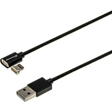 Кабель GRAND-X USB - Lightning 1 м Black  (МG-01L)