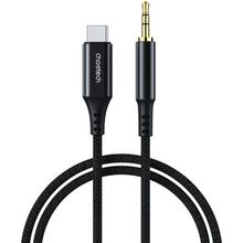 Кабель CHOETECH USB Type-C - аудио 3,5 мм 1.0 м Black (AUX006)