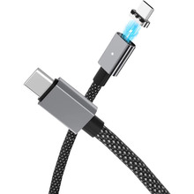 Кабель REMZONA USB-C 100W 1м CCC1M-01BK (6958229012516)