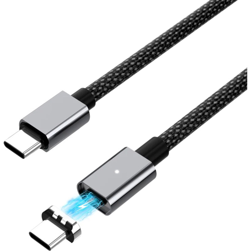 Кабель REMZONA USB-C 100W 1м CCC1M-01BK (6958229012516)