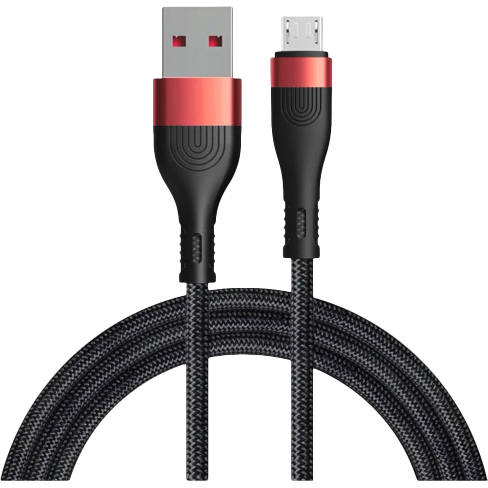 Кабель Remzona USB-A - Micro-USB 18W CUM2-03BK 2 м Black (6958729012030) Кабель Remzona USB-A - Micro-USB 18W CUM2-03BK 2 м Black (6958729012030)