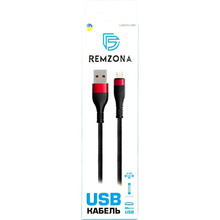 Кабель Remzona USB-A - Micro-USB 0.25м 18W CUM025-03BK Black (6958739012433) Кабель Remzona USB-A - Micro-USB 0.25м 18W CUM025-03BK Black (6958739012433)