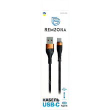 Кабель Remzona USB-A - USB-C 66W 6A CUC05-03BK Black (6958739012471)