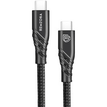 Кабель USB-C на USB-C 3.2 Gen2 100W 5A QC4.0 PD3.0 4K@60Hz 2m CCC1-03BK Black (6902856190826) Кабель USB-C на USB-C 3.2 Gen2 100W 5A QC4.0 PD3.0 4K@60Hz 2m CCC1-03BK Black (6902856190826)