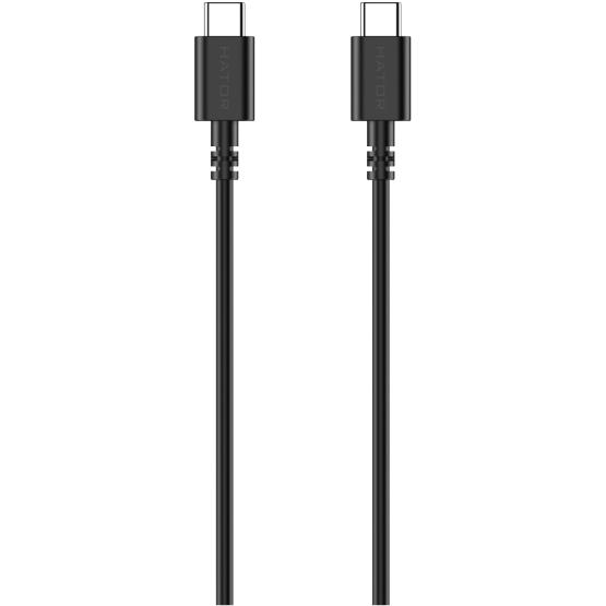 Кабель HATOR USB Type-C - USB Type-C 1,3 м Black (ACC415)