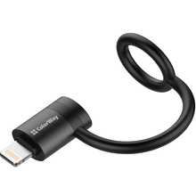 Адаптер-переходник COLORWAY Lightning To USB-C Black (CW-AD-LC)