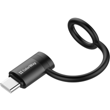 Адаптер-перехідник COLORWAY USB-C To Lightning Black (CW-AD-CL2)