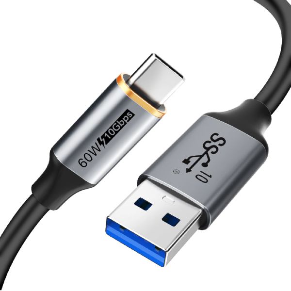 Кабель CABLETIME USB - USB Type-C 1.5 м Black (CA915231)