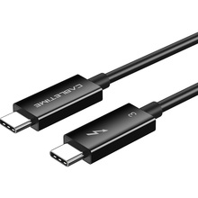 Кабель CABLETIME Thunderbolt 3 USB Type-C - USB Type-C 40Gbps 100W 20V/5A 5K/60HZ 0.5 м Black (CA915392)