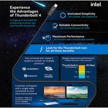 Кабель CABLETIME Thunderbolt 4 USB Type-C - USB Type-C 40Gbps 100W 20V/5A 8K/60HZ 1 м Black (CA915422)