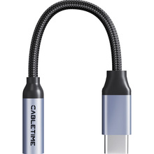 Кабель CABLETIME USB Type-C (M) - 3.5 мм (F) (CA915361)