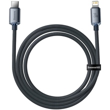 Кабель BASEUS Crystal Shine Series Fast Charging Data Cable Type-C to Lightning 20W 2 m Black (CAJY000301)