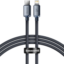 Кабель BASEUS Crystal Shine Series Fast Charging Data Cable Type-C to Lightning 20W 2 m Black (CAJY000301)