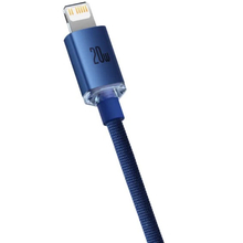 Кабель BASEUS Crystal Shine Series Fast Charging Data Cable Type-C to Lightning 20W 2 m Blue (CAJY000303)
