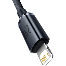Кабель BASEUS Crystal Shine Series Fast Charging Data Cable USB to Lightning 2.4A 2m Black (CAJY000101)