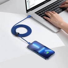 Кабель BASEUS Crystal Shine Series Fast Charging Data Cable Type-C to Type-C 100W 1.2 m Blue (CAJY000603)