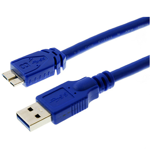 Кабель DROBAK USB 3.0 AM–Micro USB Тип B 0.5 м Blue (212681)